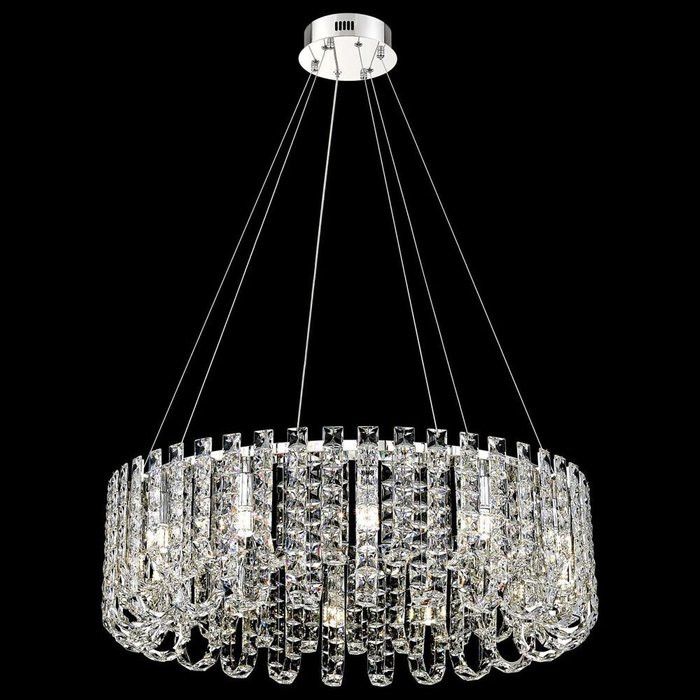Хрустальная люстра Cheryl WE101.12.103 (хрусталь, цвет прозрачный)