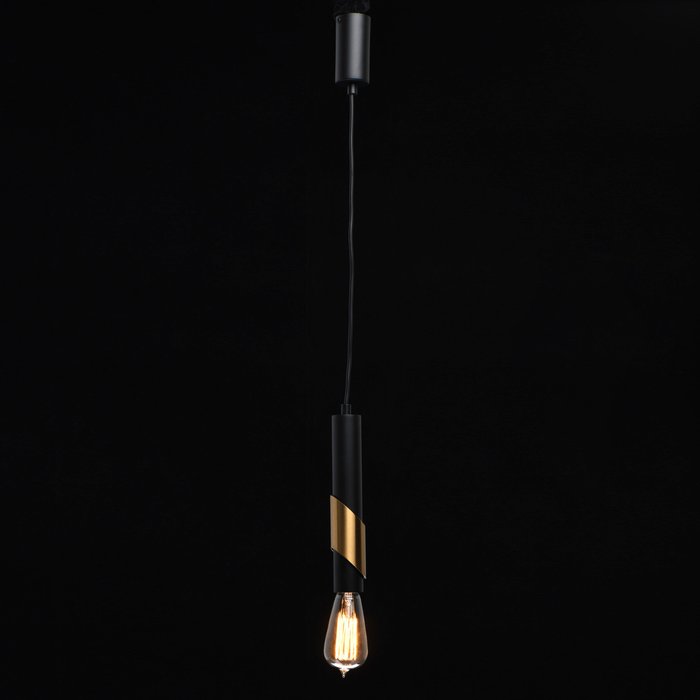 Подвесной светильник Фьюжн с декором цвета латунь - лучшие Подвесные светильники в INMYROOM