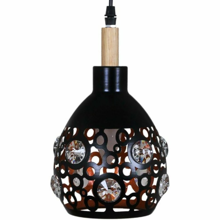 Подвесной светильник 03601-0.9-03 (металл, цвет черный) - лучшие Подвесные светильники в INMYROOM