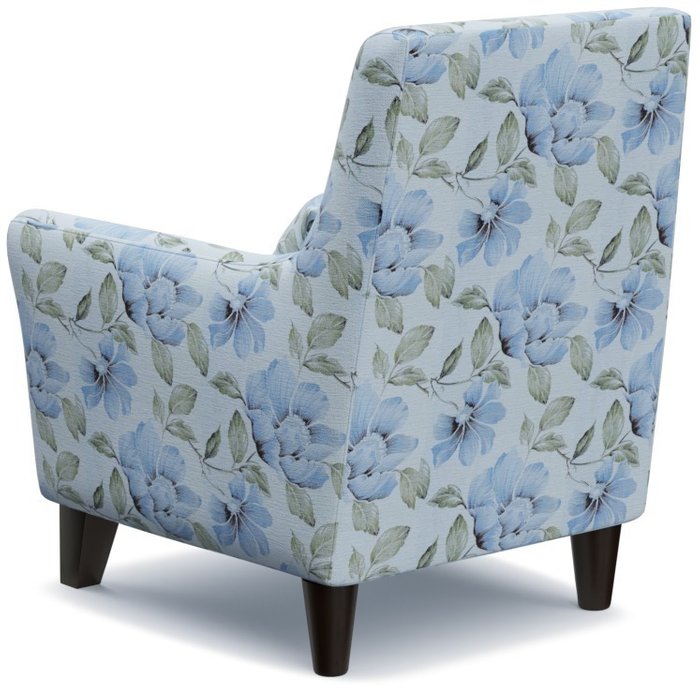Кресло Либерти Флау голубого цвета - лучшие Интерьерные кресла в INMYROOM