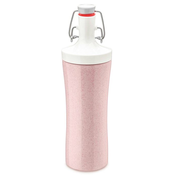 Бутылка для воды Plopp to go Organic розового цвета