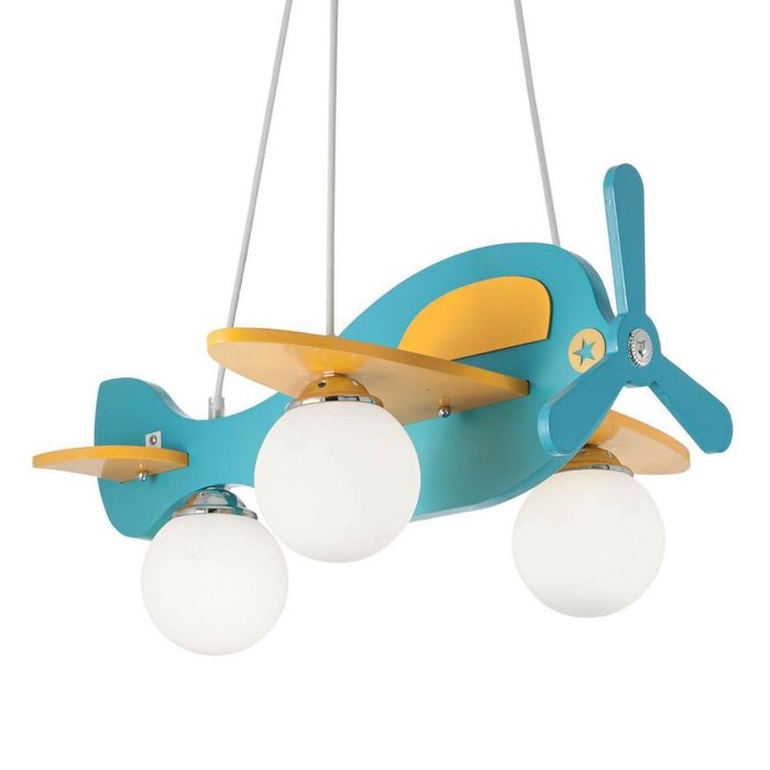 Подвесная люстра Ideal Lux Avion  - купить Потолочные светильники в детскую по цене 25740.0