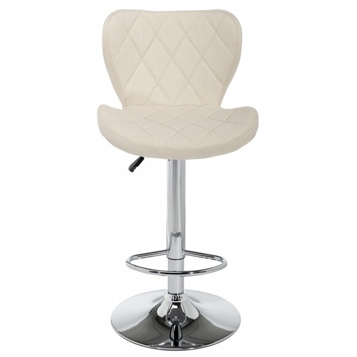 Барный стул Porch beige fabric с обивкой бежевого цвета - купить Барные стулья по цене 6900.0