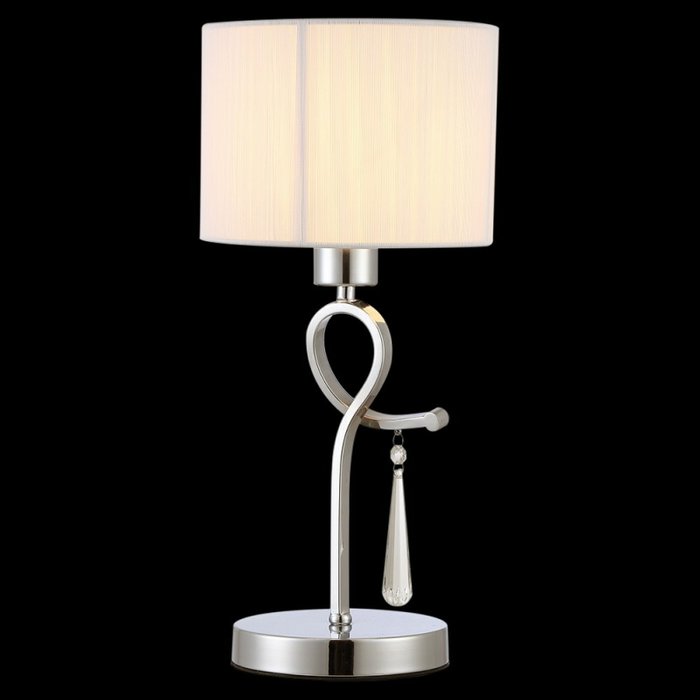 Настольная лампа IL1029-1T-27 CRW (ткань, цвет бежевый) - купить Настольные лампы по цене 5040.0
