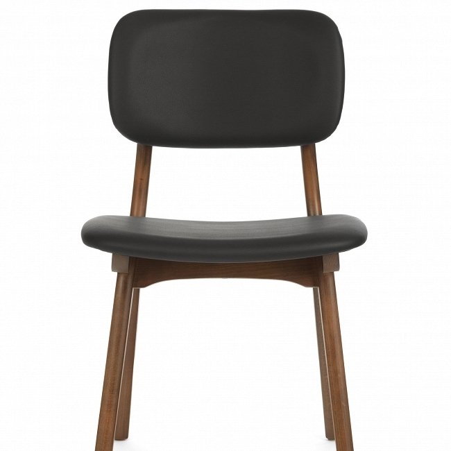 Стул Civil черного цвета - лучшие Обеденные стулья в INMYROOM