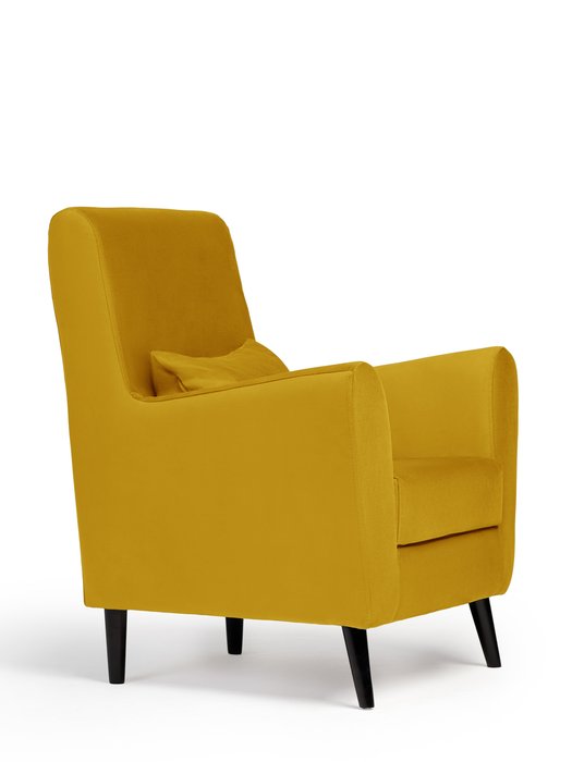 Кресло Либерти желтого цвета - купить Интерьерные кресла по цене 11680.0
