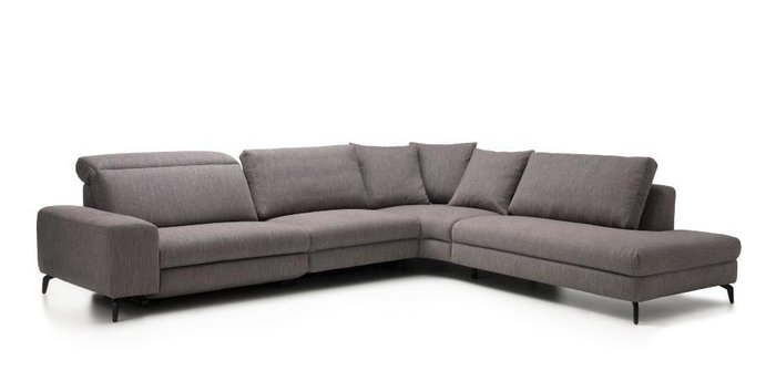 Угловой диван Dalmas серого цвета - купить Угловые диваны по цене 537425.0