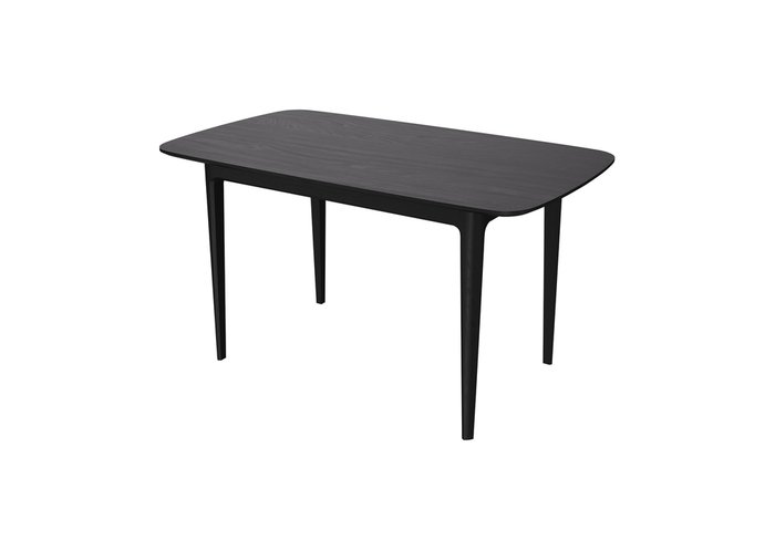 Стол обеденный Tammi 140 черного цвета - купить Обеденные столы по цене 58900.0