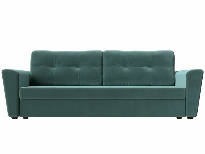 Диван-кровать Амстердам Лайт бирюзового цвета - купить Прямые диваны по цене 25999.0