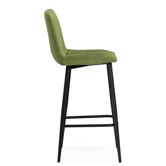 Полубарный стул Дани зеленого цвета - лучшие Барные стулья в INMYROOM