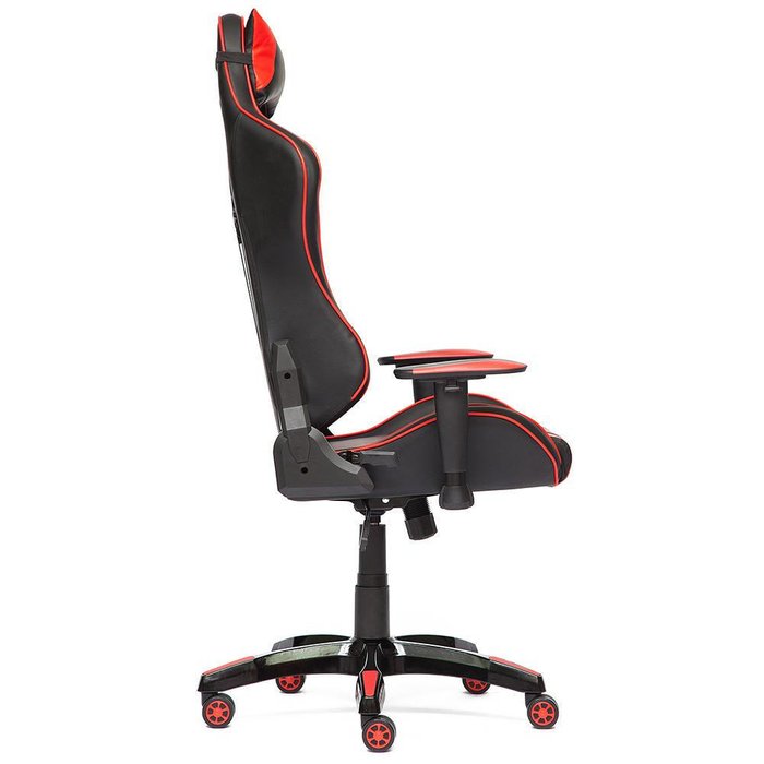 Кресло офисное iBat черно-красного цвета - лучшие Офисные кресла в INMYROOM