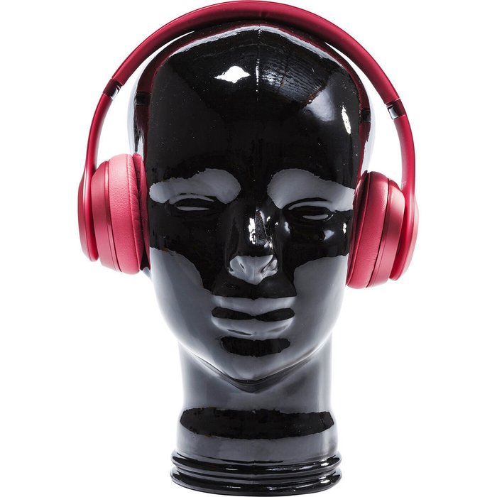 Предмет декоративный Head черного цвета - купить Фигуры и статуэтки по цене 7370.0