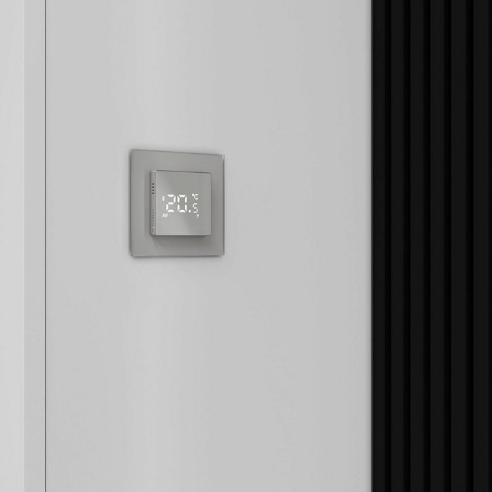 Рамка из стекла на 1 пост Senso дымчатый soft-touch W0013117 - купить Рамки для выключателей по цене 2920.0 Рамка из стекла на 1 пост Senso дымчатый soft-touch W0013117 - купить Рамки для выключателей по цене 2920.0