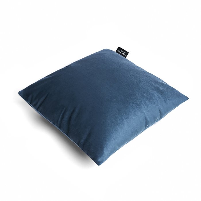 Декоративная подушка Bingo 45х45 темно-синего цвета