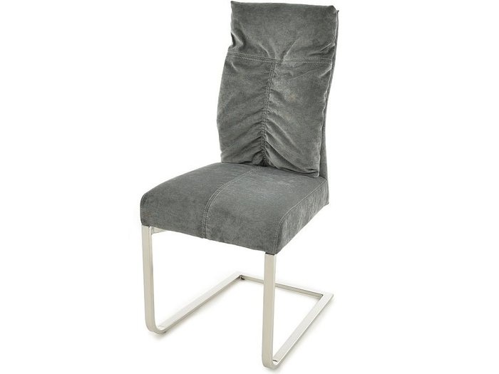 Стул Лофт серого цвета - купить Обеденные стулья по цене 10864.0