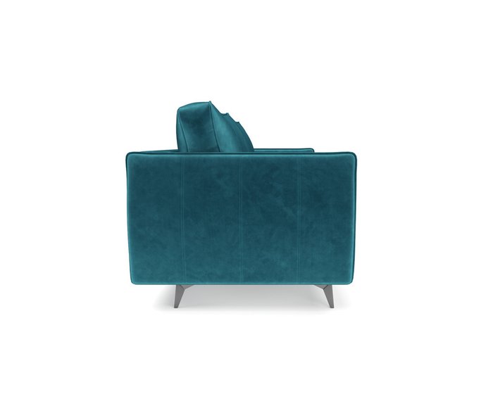 Прямой диван-кровать Осло сине-зеленого цвета - лучшие Прямые диваны в INMYROOM