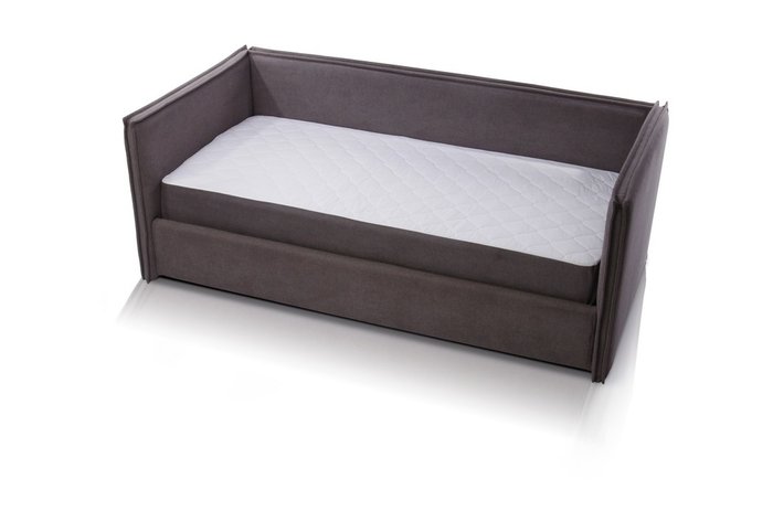Диван-кровать Solo V1 190х90 коричневого цвета с ортопедической решеткой - лучшие Прямые диваны в INMYROOM