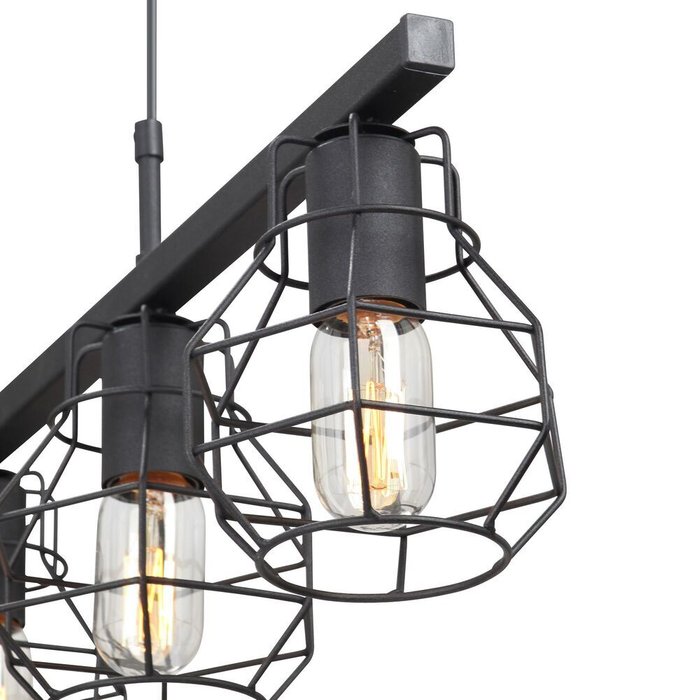 Люстра V4962-1/4S, 4xE27 макс. 40Вт - лучшие Подвесные системы в INMYROOM