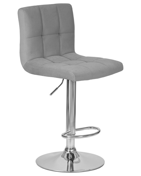 Барный стул Candy серого цвета - купить Барные стулья по цене 6050.0