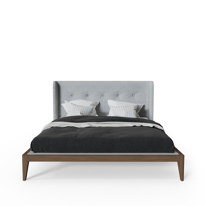 Кровать Fly soft new из натуральных материалов 140Х200 - купить Кровати для спальни по цене 168480.0