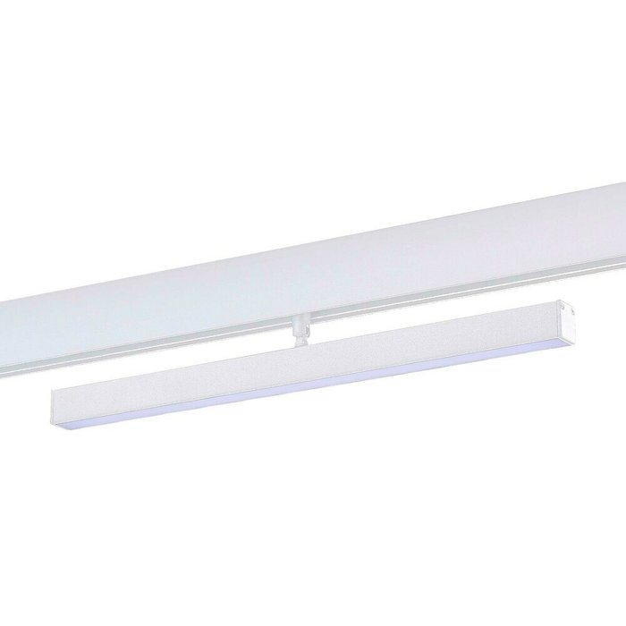 Магнитный трековый светильник Lm 850 белого цвета  - купить Трековые светильники по цене 2990.0