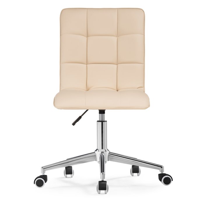 Стул офисный Квадро бежевого цвета - купить Офисные кресла по цене 7590.0