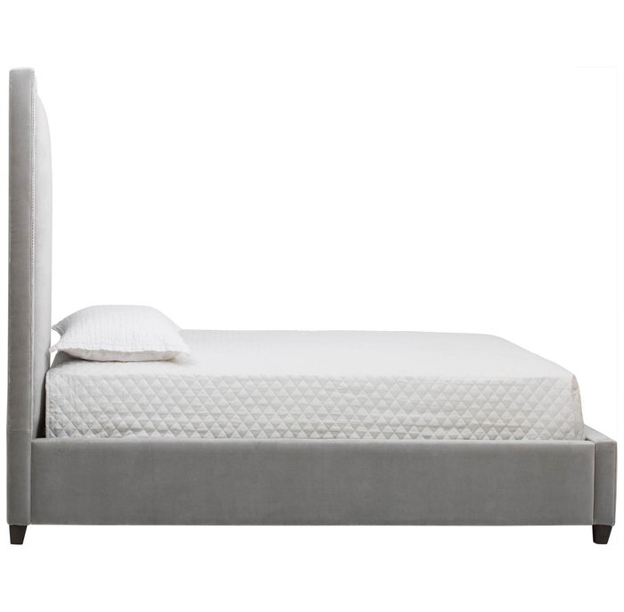 Кровать DakotaD светло-серого цвета 160х200  - лучшие Кровати для спальни в INMYROOM