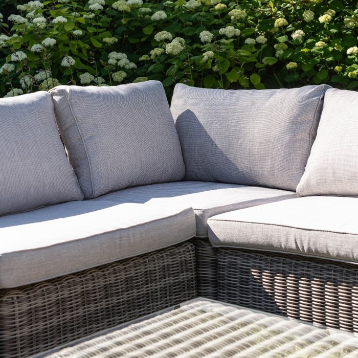 Комплект садовой мебели Lausanne серого цвета - лучшие Комплекты для сада и дачи в INMYROOM