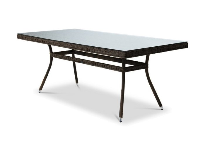 Стол Латте коричнево-серого цвета  - лучшие Садовые столы в INMYROOM