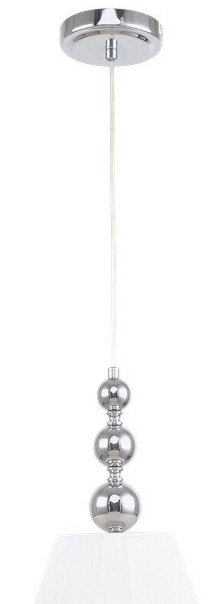 Светильник подвесной Nifty с белым абажуром  - лучшие Подвесные светильники в INMYROOM