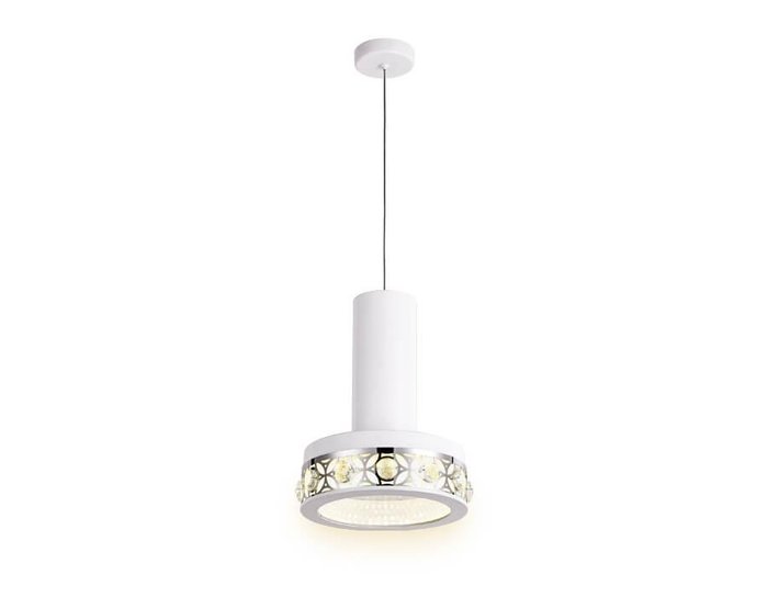Подвесной светодиодный светильник Ice белого цвета - лучшие Подвесные светильники в INMYROOM