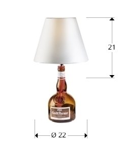 Настольная лампа Liquor Dessert Kit белый абажур - купить Настольные лампы по цене 11990.0 Настольная лампа Liquor Dessert Kit белый абажур - купить Настольные лампы по цене 11990.0