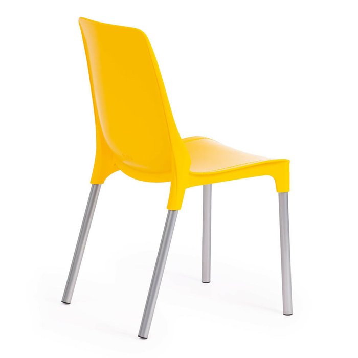 Стул Genius желтого цвета - лучшие Обеденные стулья в INMYROOM