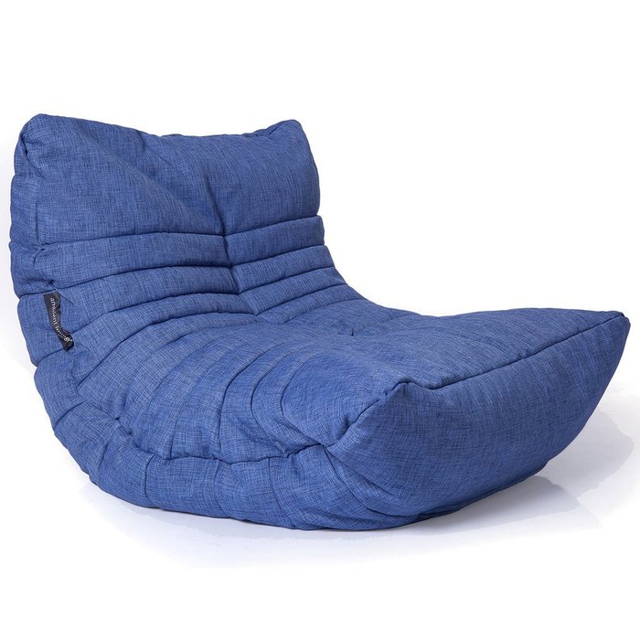 Бескаркасное лаунж-кресло Ambient Lounge Acoustic Sofa™- Blue Jazz (синий цвет)