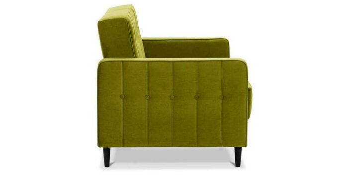Диван-кровать Клайд мини зеленого цвета - купить Прямые диваны по цене 37600.0