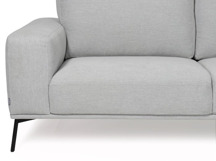 Угловой диван Mondo серого цвета - купить Угловые диваны по цене 174191.0