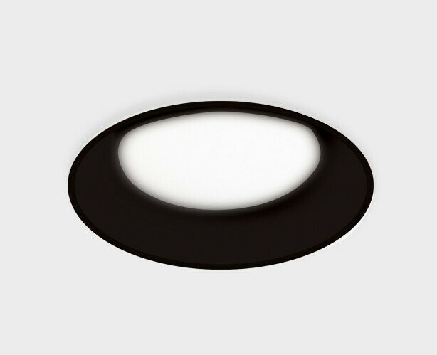 Встраиваемый светильник IT06-6012 black 3000K (металл, цвет черный)