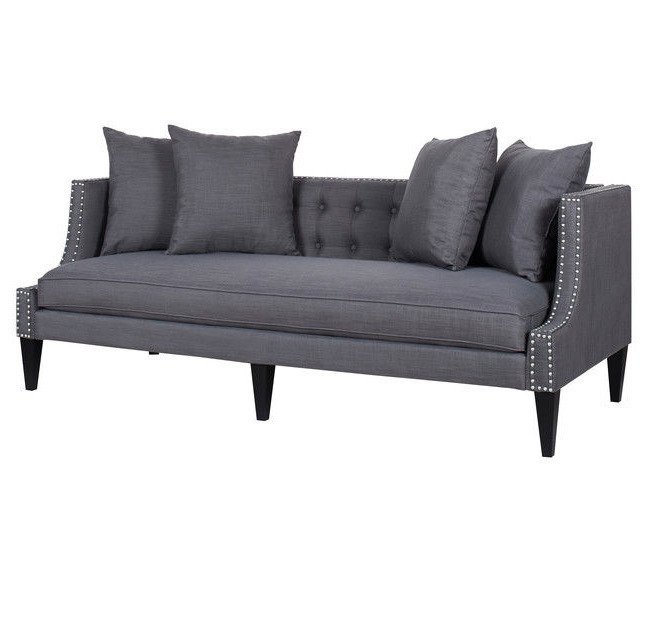 Трехместный диван Caroline в обивке из велюра - купить Прямые диваны по цене 90000.0