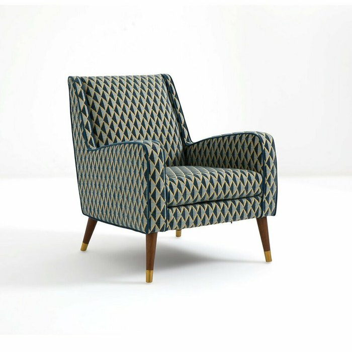 Кресло Y синего цвета - купить Интерьерные кресла по цене 43466.0