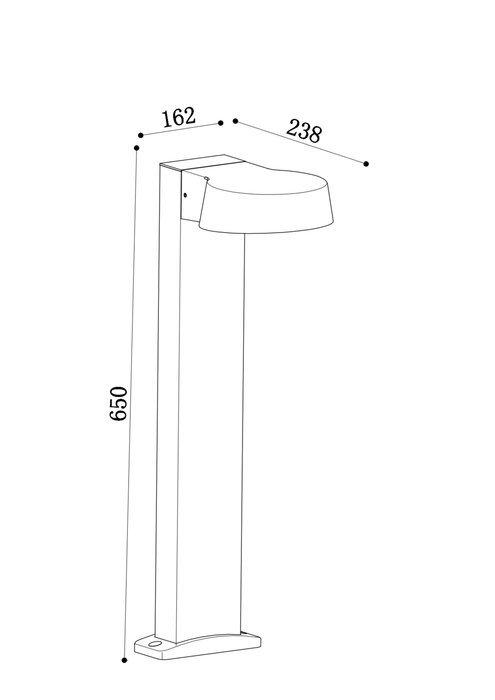Ландшафтный светильник Outdoor O443FL-L12GF3K Share Outdoor - лучшие Наземные светильники в INMYROOM