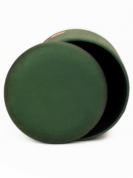 Пуф зеленого цвета с крышкой IMR-1599974 - лучшие Пуфы в INMYROOM
