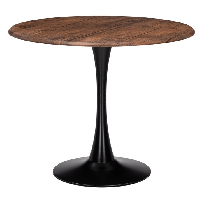 Обеденный стол Tulip 90х90 коричневого цвета