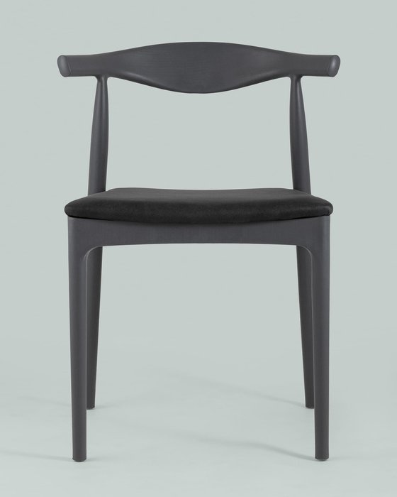 Стул Bull серого цвета - лучшие Обеденные стулья в INMYROOM