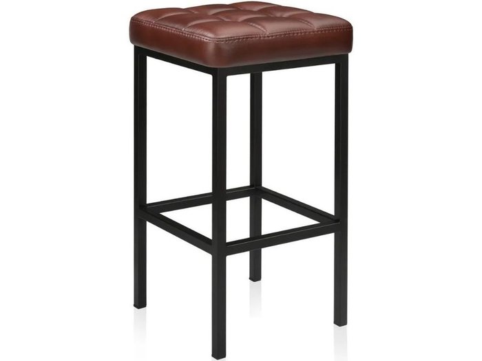 Полубарный стул Камелот коричневого цвета - купить Барные стулья по цене 4757.0