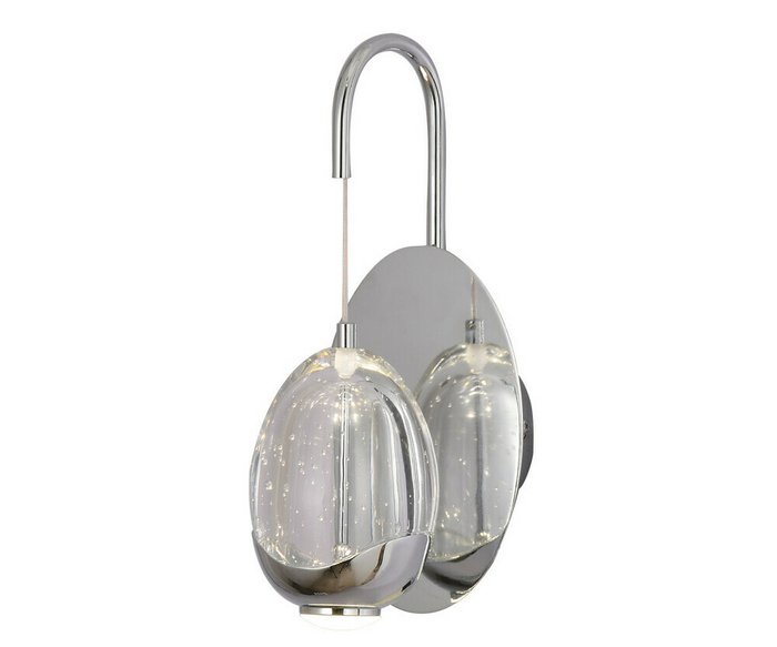 Бра Берти хром w12*12 h32 Led 6W (4000K) Бра Берти хром w12*12 h32 Led 6W (4000K)