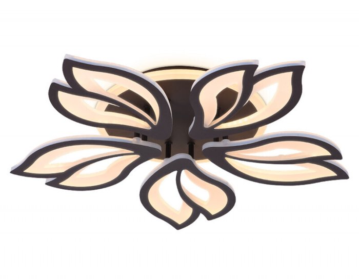 Потолочная люстра ACRYLICA FA544 (акрил, цвет коричневый)