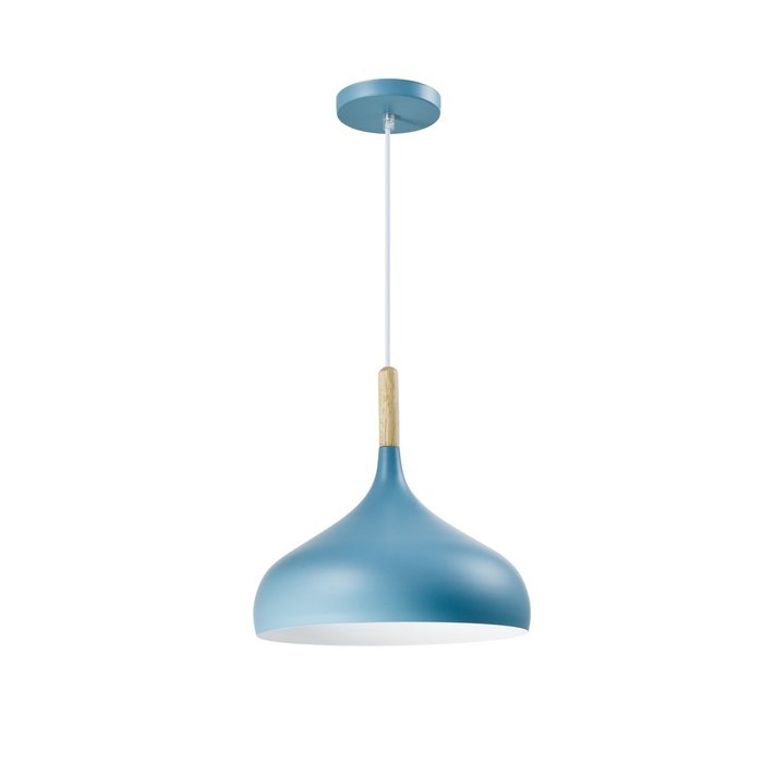 Подвесной светильник Eline голубого цвета - купить Подвесные светильники по цене 6990.0