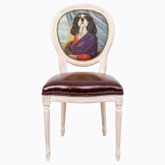 стул с мягкой обивкой «Музейный экспонат», версия 38