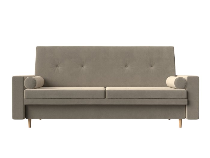 Прямой диван-кровать Белфаст бежевого цвета (книжка) - купить Прямые диваны по цене 31990.0