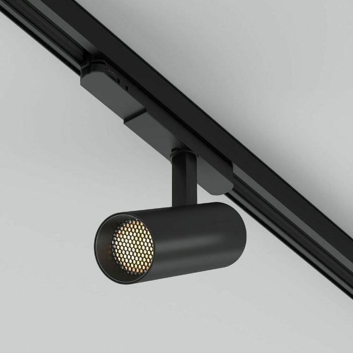 Трековый трехфазный светильник Arlight LGD-GERA-4TR-R55-10W Warm3000 (BK, 15 deg, 230V) 055112 - купить Трековые светильники по цене 4525.0 Трековый трехфазный светильник Arlight LGD-GERA-4TR-R55-10W Warm3000 (BK, 15 deg, 230V) 055112 - купить Трековые светильники по цене 4525.0